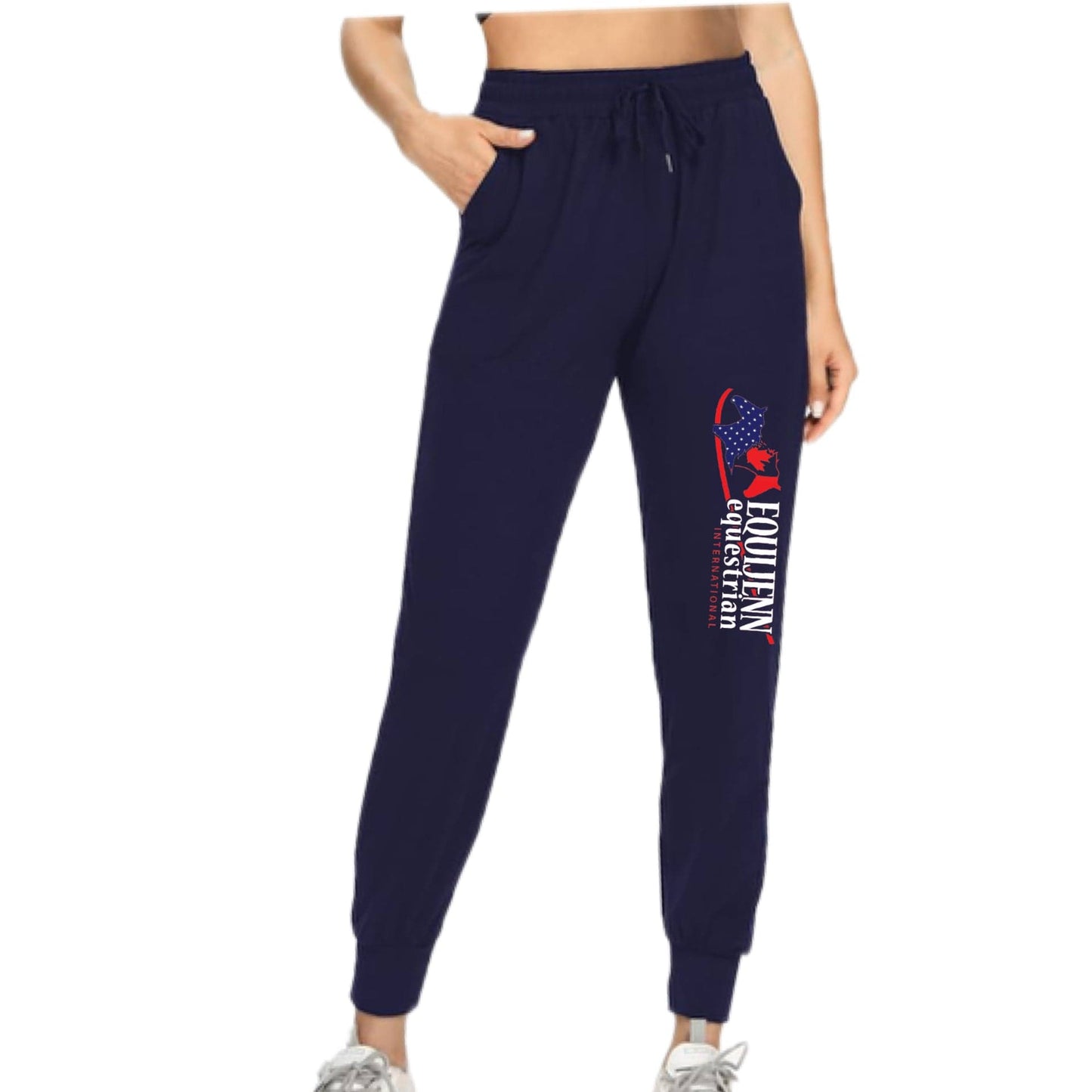 Equestrian Team Apparel XS / Ladies / Elastic tapered ankle Equijenn Equestrian International - Sweatpants equestrian team apparel online tack store mobile tack store custom farm apparel custom show stable clothing equestrian lifestyle horse show clothing riding clothes Equijenn Equestrian International - Sweatpants horses equestrian tack store
