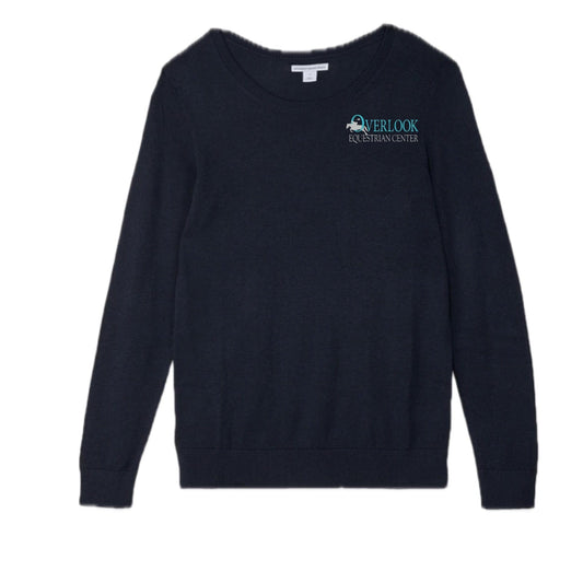 Equestrian Team Apparel Overlook Equestrian Center Crew Neck Sweater equestrian team apparel online tack store mobile tack store custom farm apparel custom show stable clothing equestrian lifestyle horse show clothing riding clothes horses equestrian tack store