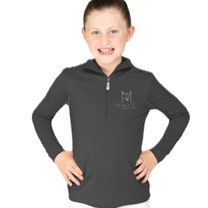 Equestrian Team Apparel Maye Sport Horses - Youth Sun Shirt equestrian team apparel online tack store mobile tack store custom farm apparel custom show stable clothing equestrian lifestyle horse show clothing riding clothes Maye Sport Horses - Youth Sun Shirt horses equestrian tack store