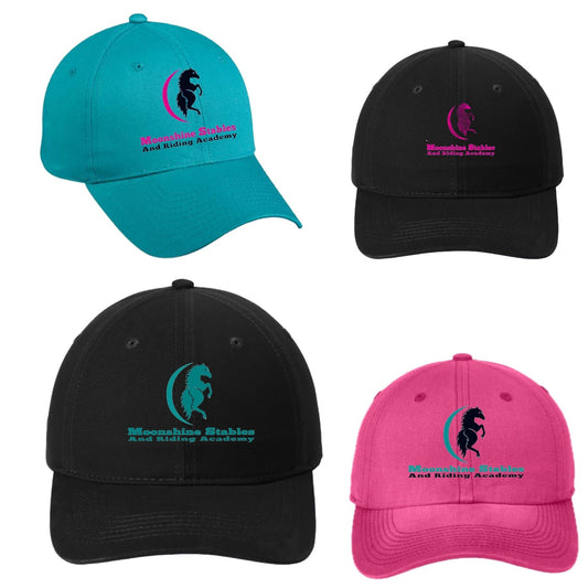 Equestrian Team Apparel Moonshine Stables Baseball Cap equestrian team apparel online tack store mobile tack store custom farm apparel custom show stable clothing equestrian lifestyle horse show clothing riding clothes horses equestrian tack store