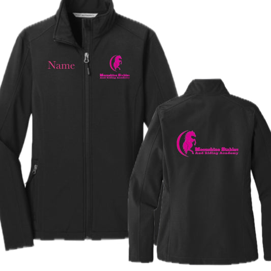 Equestrian Team Apparel Moonshine Stables Shell Jacket equestrian team apparel online tack store mobile tack store custom farm apparel custom show stable clothing equestrian lifestyle horse show clothing riding clothes horses equestrian tack store