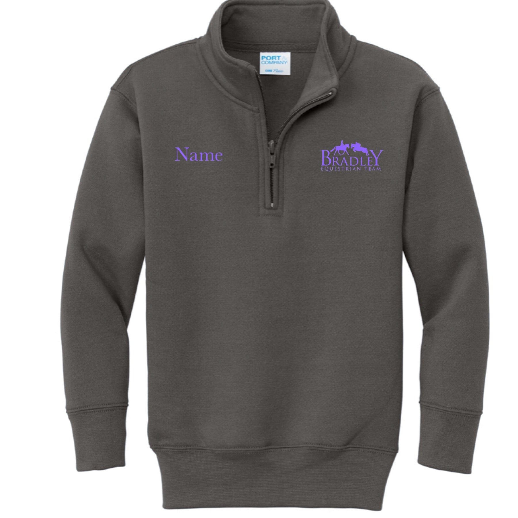 Equestrian Team Apparel Bradley Equestrian Team 1/4 Zip equestrian team apparel online tack store mobile tack store custom farm apparel custom show stable clothing equestrian lifestyle horse show clothing riding clothes horses equestrian tack store