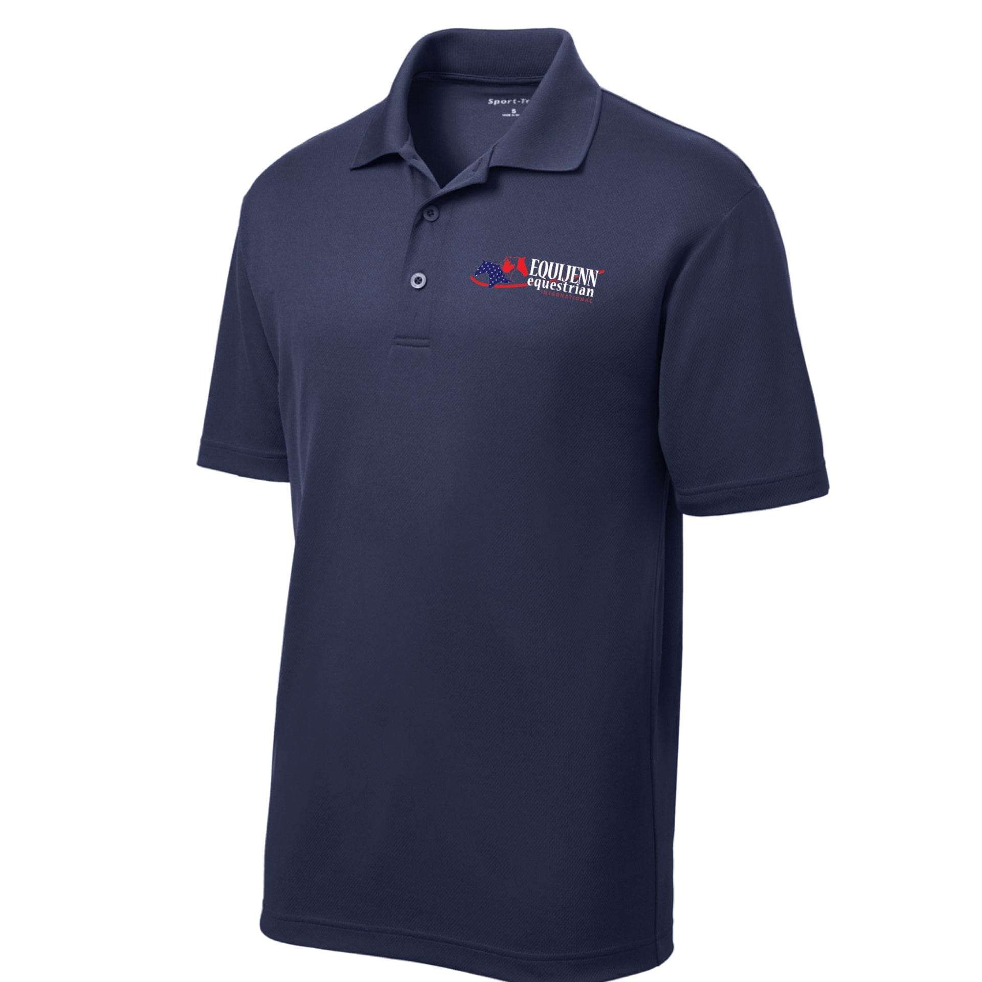 Equestrian Team Apparel Navy / XS / Ladies Equijenn Equestrian International - Polo Shirts equestrian team apparel online tack store mobile tack store custom farm apparel custom show stable clothing equestrian lifestyle horse show clothing riding clothes Equijenn Equestrian International - Polo Shirts horses equestrian tack store