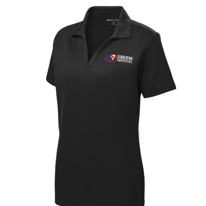Equestrian Team Apparel Black / XS / Ladies Equijenn Equestrian International - Polo Shirts equestrian team apparel online tack store mobile tack store custom farm apparel custom show stable clothing equestrian lifestyle horse show clothing riding clothes Equijenn Equestrian International - Polo Shirts horses equestrian tack store