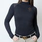 Equestrian Team Apparel XS / Black America Cryo - High Neck Tech Shirt equestrian team apparel online tack store mobile tack store custom farm apparel custom show stable clothing equestrian lifestyle horse show clothing riding clothes America Cryo - High Neck Tech Shirt horses equestrian tack store