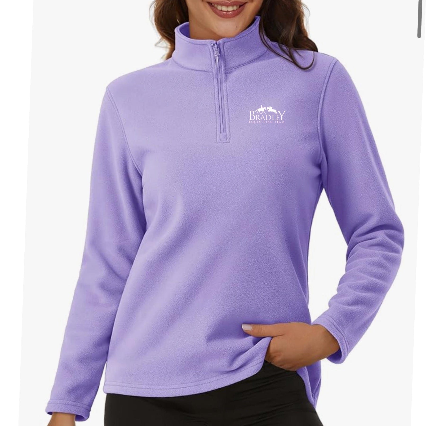 Equestrian Team Apparel Bradley Equestrian Team 1/4 Zip equestrian team apparel online tack store mobile tack store custom farm apparel custom show stable clothing equestrian lifestyle horse show clothing riding clothes horses equestrian tack store