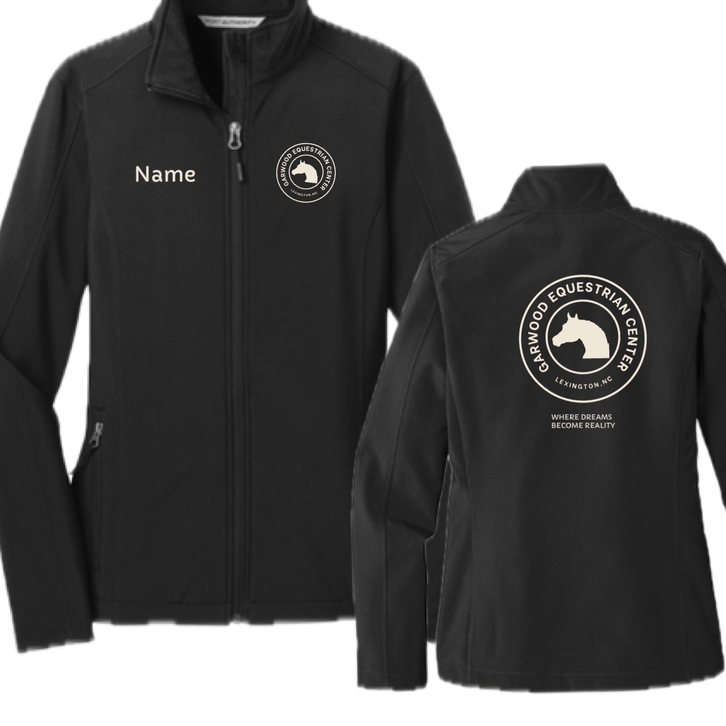 Equestrian Team Apparel Garwood Equestrian Center Shell Jacket equestrian team apparel online tack store mobile tack store custom farm apparel custom show stable clothing equestrian lifestyle horse show clothing riding clothes horses equestrian tack store