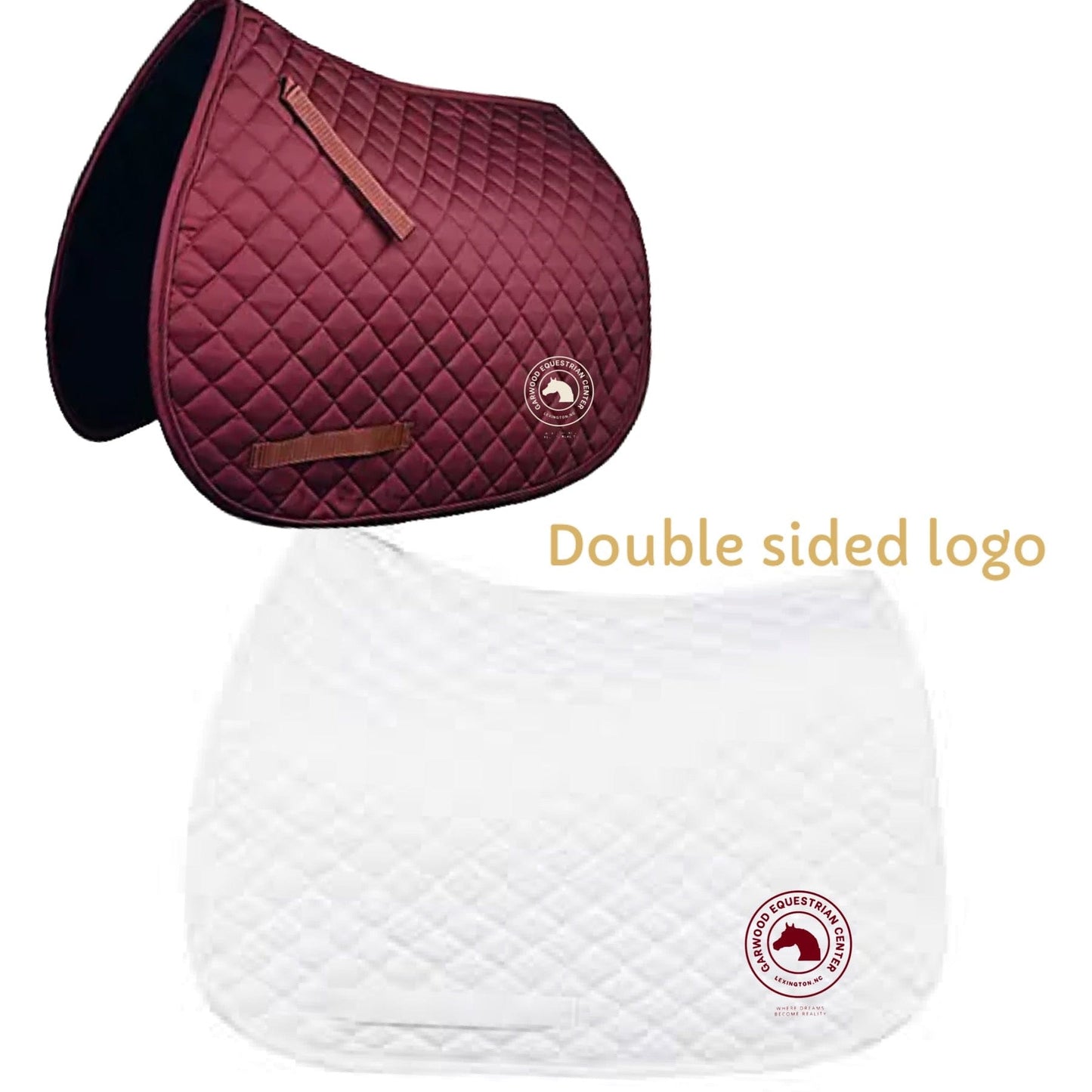 Equestrian Team Apparel Garwood Equestrian Center Saddle Pad equestrian team apparel online tack store mobile tack store custom farm apparel custom show stable clothing equestrian lifestyle horse show clothing riding clothes horses equestrian tack store