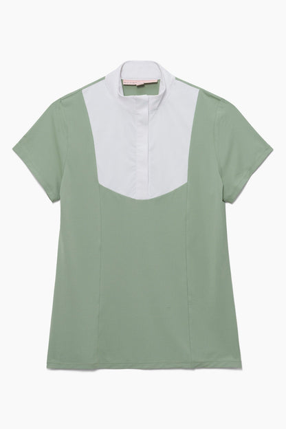 Hannah Childs Show Shirt Fern / XXS Hannah Childs- Lauryn Show Shirt (Short Sleeve) equestrian team apparel online tack store mobile tack store custom farm apparel custom show stable clothing equestrian lifestyle horse show clothing riding clothes Hannah Childs- Lauryn Show Shirt (Short Sleeve) horses equestrian tack store