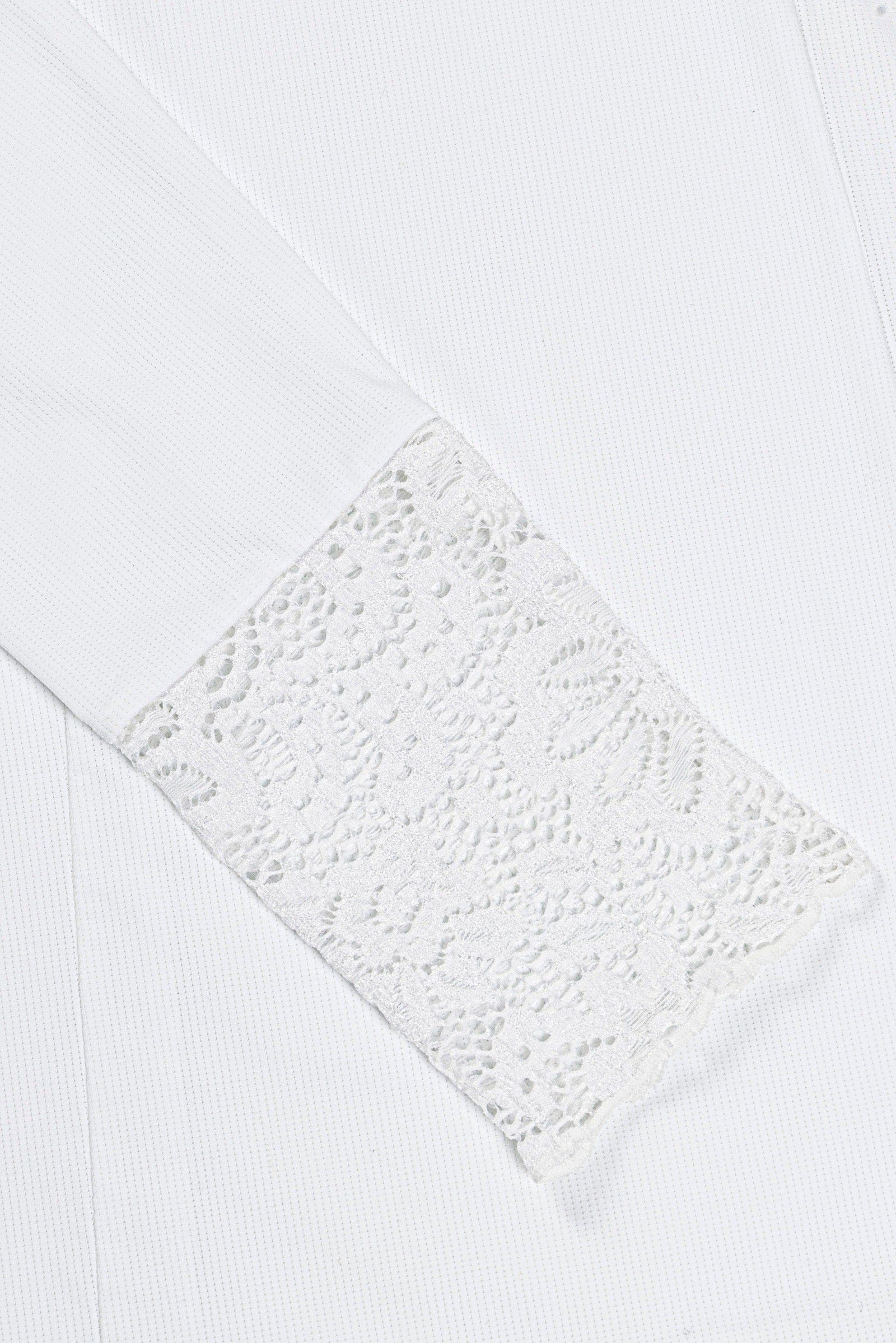 Hannah Childs top Hannah Childs- Farrah Lace Turtleneck Training Top equestrian team apparel online tack store mobile tack store custom farm apparel custom show stable clothing equestrian lifestyle horse show clothing riding clothes Hannah Childs- Farrah Lace Turtleneck Training Top horses equestrian tack store