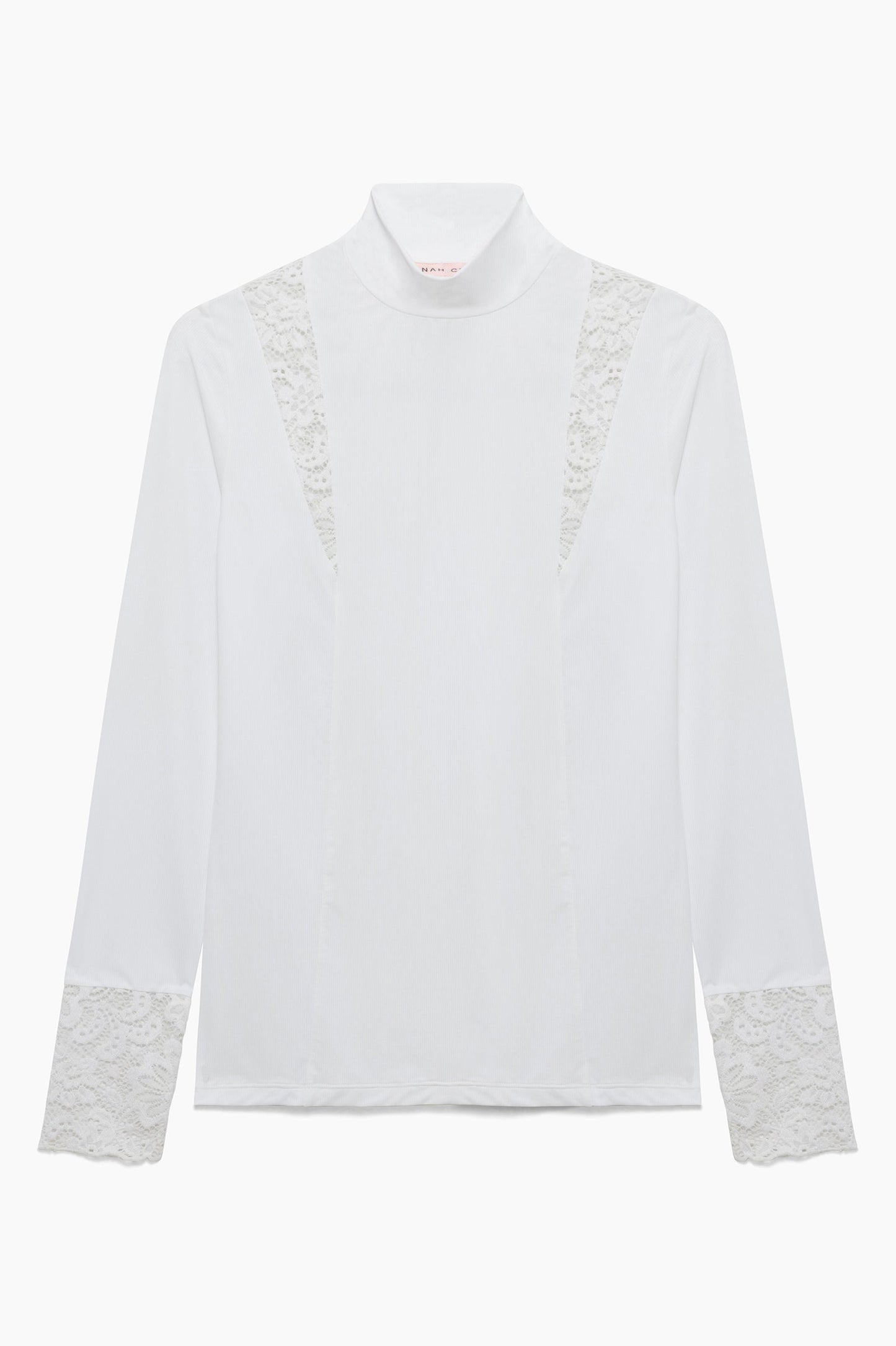 Hannah Childs top Hannah Childs- Farrah Lace Turtleneck Training Top equestrian team apparel online tack store mobile tack store custom farm apparel custom show stable clothing equestrian lifestyle horse show clothing riding clothes Hannah Childs- Farrah Lace Turtleneck Training Top horses equestrian tack store