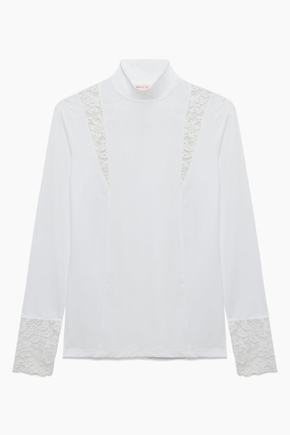 Hannah Childs top Hannah Childs- Farrah Lace Turtleneck Training Top equestrian team apparel online tack store mobile tack store custom farm apparel custom show stable clothing equestrian lifestyle horse show clothing riding clothes Hannah Childs- Farrah Lace Turtleneck Training Top horses equestrian tack store