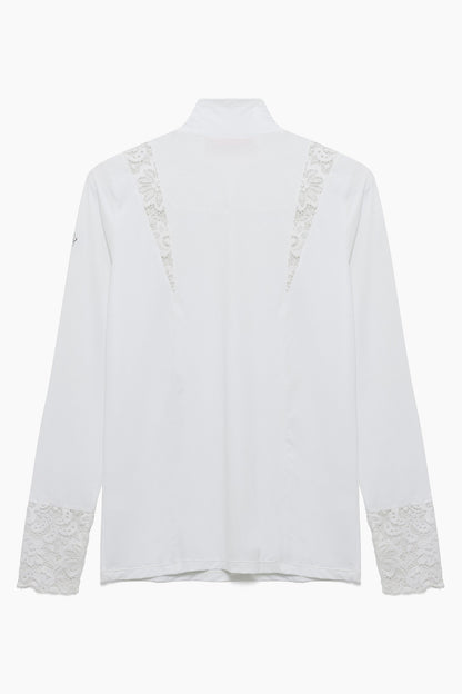 Hannah Childs top Hannah Childs- Farrah Lace Turtleneck Training Top equestrian team apparel online tack store mobile tack store custom farm apparel custom show stable clothing equestrian lifestyle horse show clothing riding clothes Hannah Childs- Farrah Lace Turtleneck Training Top horses equestrian tack store