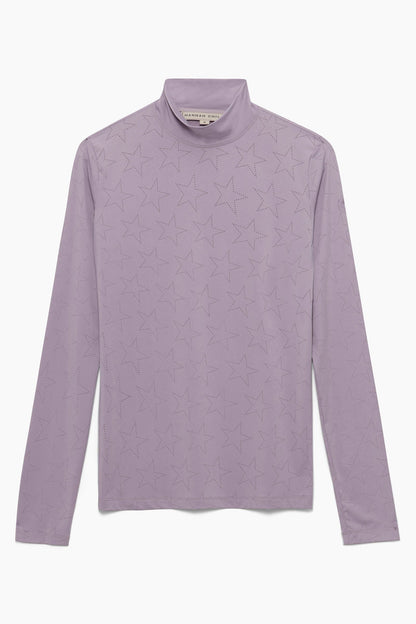 Hannah Childs top Thistle / XXS Hannah Childs- Farrah Star Turtleneck Training Top equestrian team apparel online tack store mobile tack store custom farm apparel custom show stable clothing equestrian lifestyle horse show clothing riding clothes Hannah Childs- Farrah Star Turtleneck Training Top horses equestrian tack store