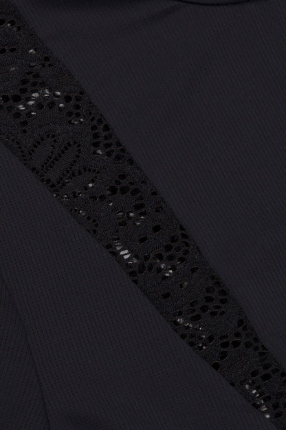 Hannah Childs top Hannah Childs- Farrah Lace Turtleneck Training Top equestrian team apparel online tack store mobile tack store custom farm apparel custom show stable clothing equestrian lifestyle horse show clothing riding clothes Hannah Childs- Farrah Lace Turtleneck Training Top horses equestrian tack store