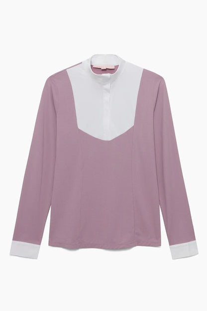 Hannah Childs Show Shirt Thistle / XXS Hannah Childs- Luna Show Shirt (Long Sleeve) equestrian team apparel online tack store mobile tack store custom farm apparel custom show stable clothing equestrian lifestyle horse show clothing riding clothes Hannah Childs- Luna Show Shirt (Long Sleeve) horses equestrian tack store