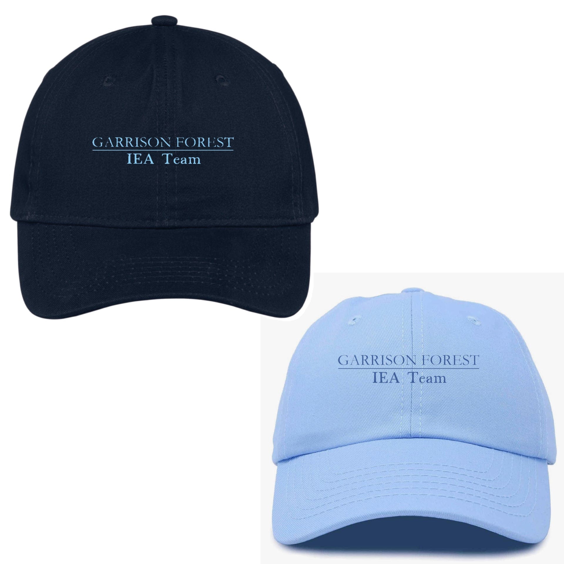 Equestrian Team Apparel Custom Team Hats Baby Blue Garrison Forest IEA - Baseball Cap equestrian team apparel online tack store mobile tack store custom farm apparel custom show stable clothing equestrian lifestyle horse show clothing riding clothes Garrison Forest IEA - Baseball Cap horses equestrian tack store