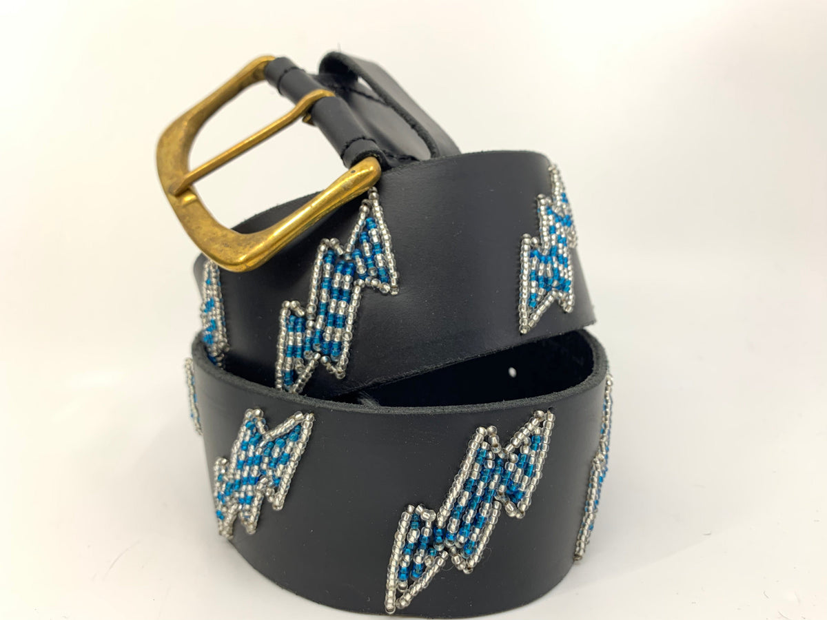 Zinj Designs Strikes / XXS Belt- 1.75" Beaded Assorted Designs equestrian team apparel online tack store mobile tack store custom farm apparel custom show stable clothing equestrian lifestyle horse show clothing riding clothes horses equestrian tack store