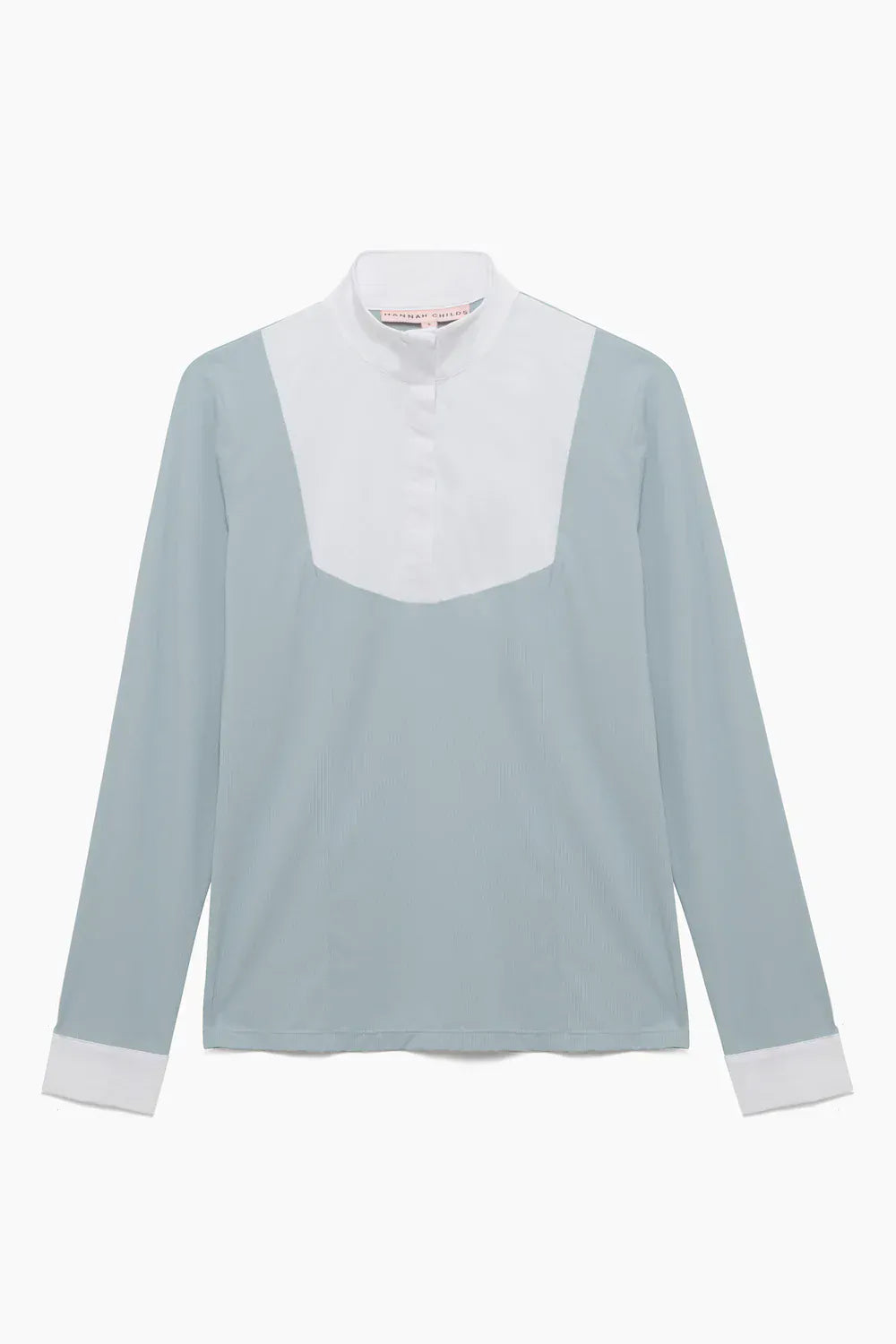Hannah Childs Show Shirt Soft Blue / XXS Hannah Childs- Luna Show Shirt (Long Sleeve) equestrian team apparel online tack store mobile tack store custom farm apparel custom show stable clothing equestrian lifestyle horse show clothing riding clothes Hannah Childs- Luna Show Shirt (Long Sleeve) horses equestrian tack store