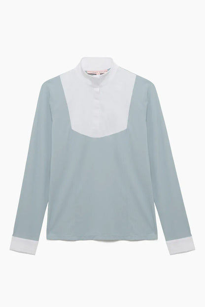 Hannah Childs Show Shirt Soft Blue / XXS Hannah Childs- Luna Show Shirt (Long Sleeve) equestrian team apparel online tack store mobile tack store custom farm apparel custom show stable clothing equestrian lifestyle horse show clothing riding clothes Hannah Childs- Luna Show Shirt (Long Sleeve) horses equestrian tack store