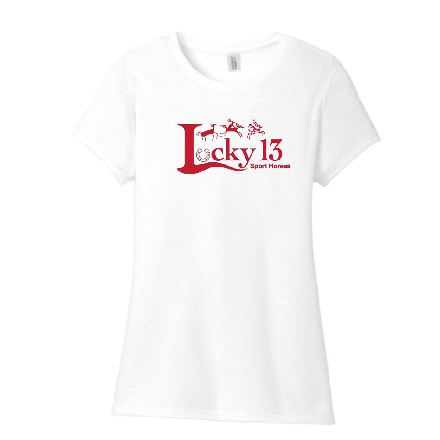 Equestrian Team Apparel White / 6M Lucky 13 Sport Horses - Tee Shirt (Infant) equestrian team apparel online tack store mobile tack store custom farm apparel custom show stable clothing equestrian lifestyle horse show clothing riding clothes Lucky 13 Sport Horses - Tee Shirt (Infant) horses equestrian tack store