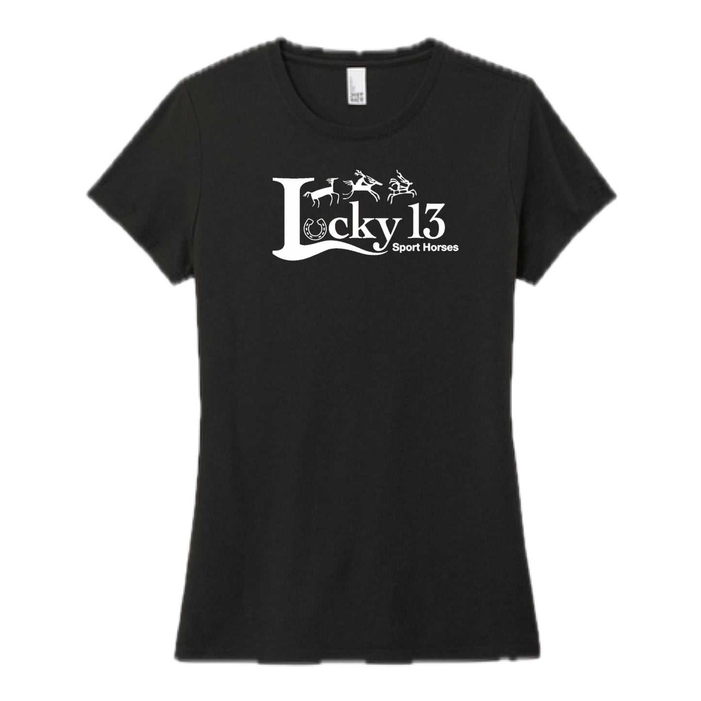 Equestrian Team Apparel Black / 6M Lucky 13 Sport Horses - Tee Shirt (Infant) equestrian team apparel online tack store mobile tack store custom farm apparel custom show stable clothing equestrian lifestyle horse show clothing riding clothes Lucky 13 Sport Horses - Tee Shirt (Infant) horses equestrian tack store