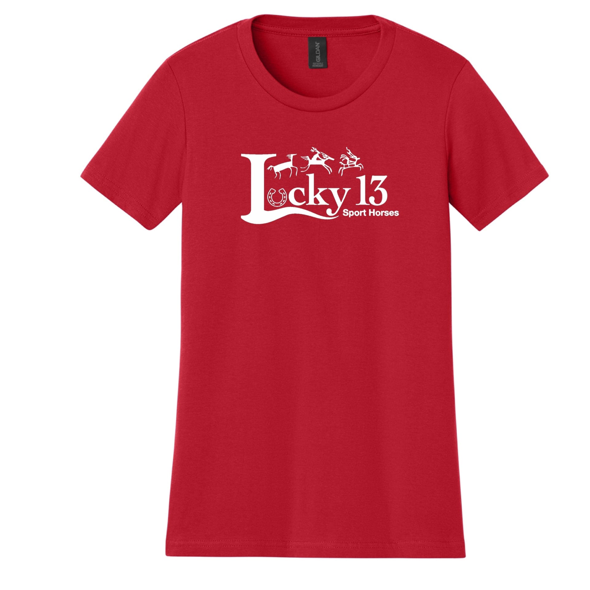Equestrian Team Apparel Red / 6M Lucky 13 Sport Horses - Tee Shirt (Infant) equestrian team apparel online tack store mobile tack store custom farm apparel custom show stable clothing equestrian lifestyle horse show clothing riding clothes Lucky 13 Sport Horses - Tee Shirt (Infant) horses equestrian tack store