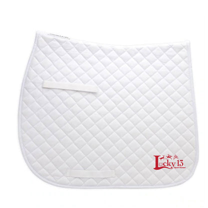 Equestrian Team Apparel Lucky 13 Sport Horses - Dressage Saddle Pad equestrian team apparel online tack store mobile tack store custom farm apparel custom show stable clothing equestrian lifestyle horse show clothing riding clothes Lucky 13 Sport Horses - Dressage Saddle Pad horses equestrian tack store