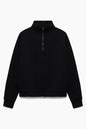 Hannah Childs Show Shirt Pitch Black / XXS Hannah Childs- Charlie 1/4 Zip Warm Up Sweater equestrian team apparel online tack store mobile tack store custom farm apparel custom show stable clothing equestrian lifestyle horse show clothing riding clothes Hannah Childs- Charlie 1/4 Zip Warm Up Sweater horses equestrian tack store