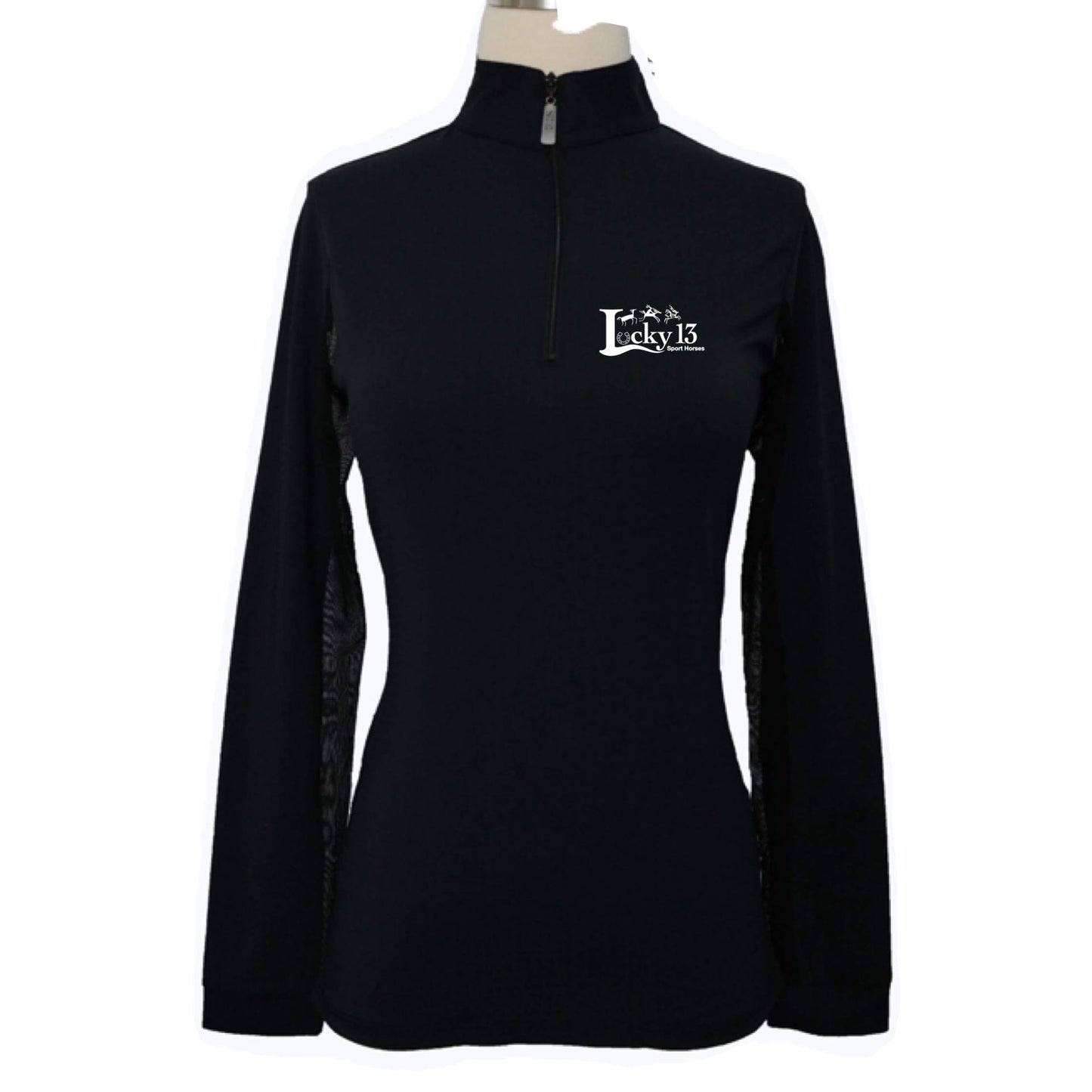 Equestrian Team Apparel Lucky 13 Sport Horses - Sun Shirt equestrian team apparel online tack store mobile tack store custom farm apparel custom show stable clothing equestrian lifestyle horse show clothing riding clothes Lucky 13 Sport Horses - Sun Shirt horses equestrian tack store