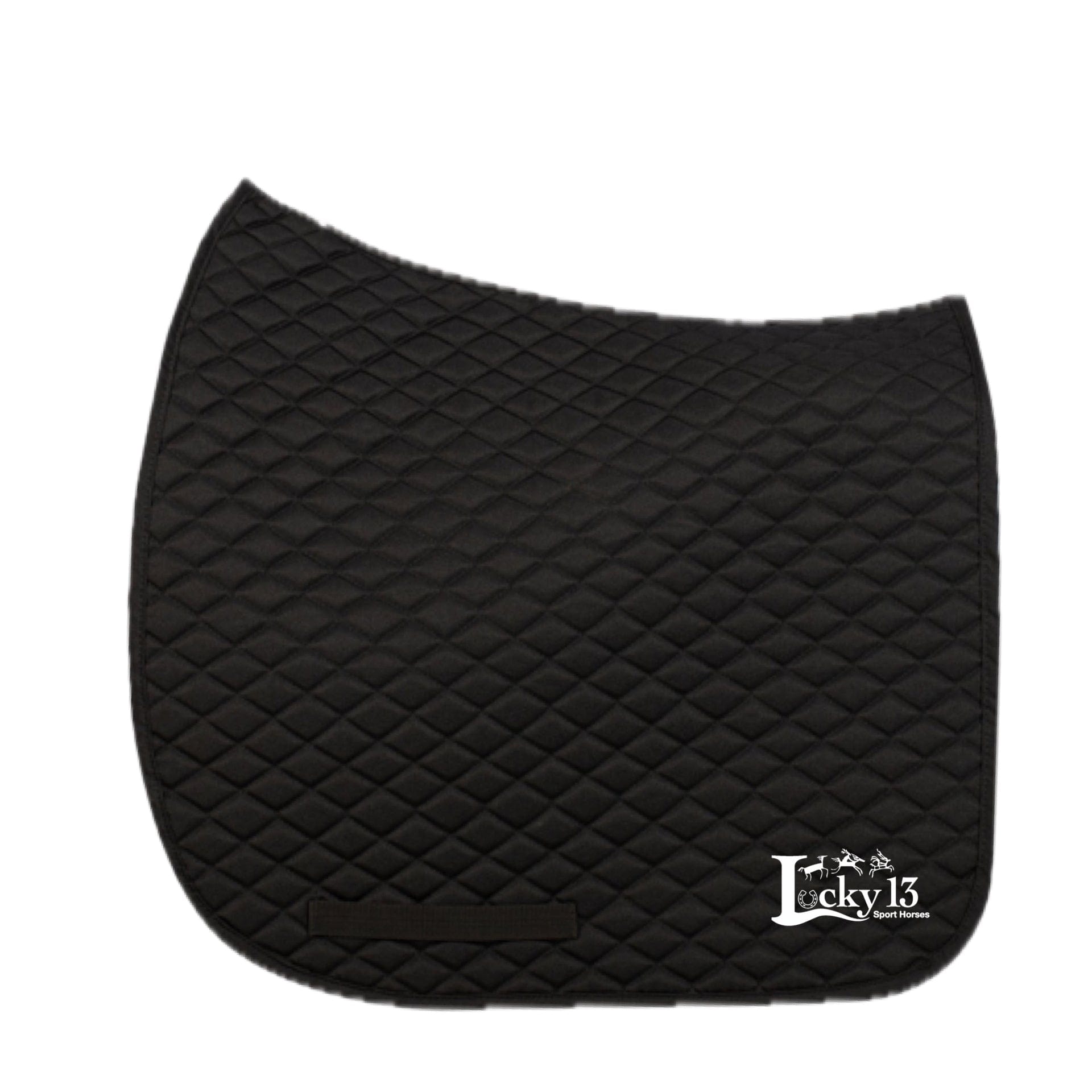 Equestrian Team Apparel Lucky 13 Sport Horses - Dressage Saddle Pad equestrian team apparel online tack store mobile tack store custom farm apparel custom show stable clothing equestrian lifestyle horse show clothing riding clothes Lucky 13 Sport Horses - Dressage Saddle Pad horses equestrian tack store