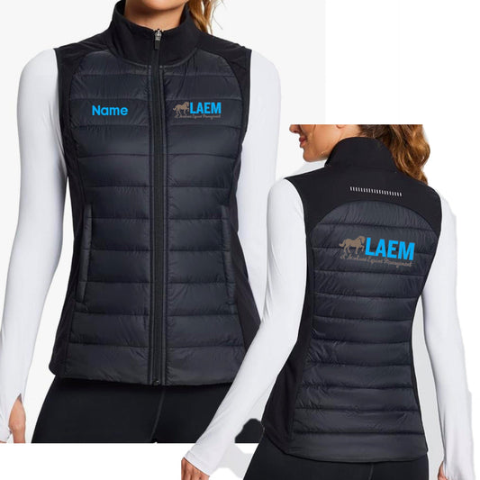 Equestrian Team Apparel Custom Team Shirts XS / Ladies LAEM- Hybrid Vest equestrian team apparel online tack store mobile tack store custom farm apparel custom show stable clothing equestrian lifestyle horse show clothing riding clothes LAEM- Hybrid Vest horses equestrian tack store