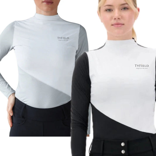 Equestrian Team Apparel Custom Team Shirts TyField Equestrian - Armateq Mock Top equestrian team apparel online tack store mobile tack store custom farm apparel custom show stable clothing equestrian lifestyle horse show clothing riding clothes TyField Equestrian - Armateq Mock Top horses equestrian tack store