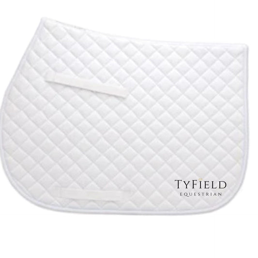 Equestrian Team Apparel White / Horse TyField Equestrian- Saddle Pad equestrian team apparel online tack store mobile tack store custom farm apparel custom show stable clothing equestrian lifestyle horse show clothing riding clothes TyField Equestrian- Saddle Pad horses equestrian tack store