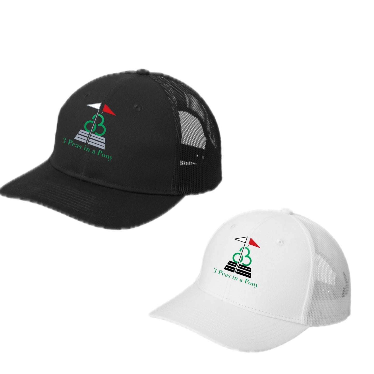 Equestrian Team Apparel 3 Peas in a Pony- Trucker Cap equestrian team apparel online tack store mobile tack store custom farm apparel custom show stable clothing equestrian lifestyle horse show clothing riding clothes horses equestrian tack store