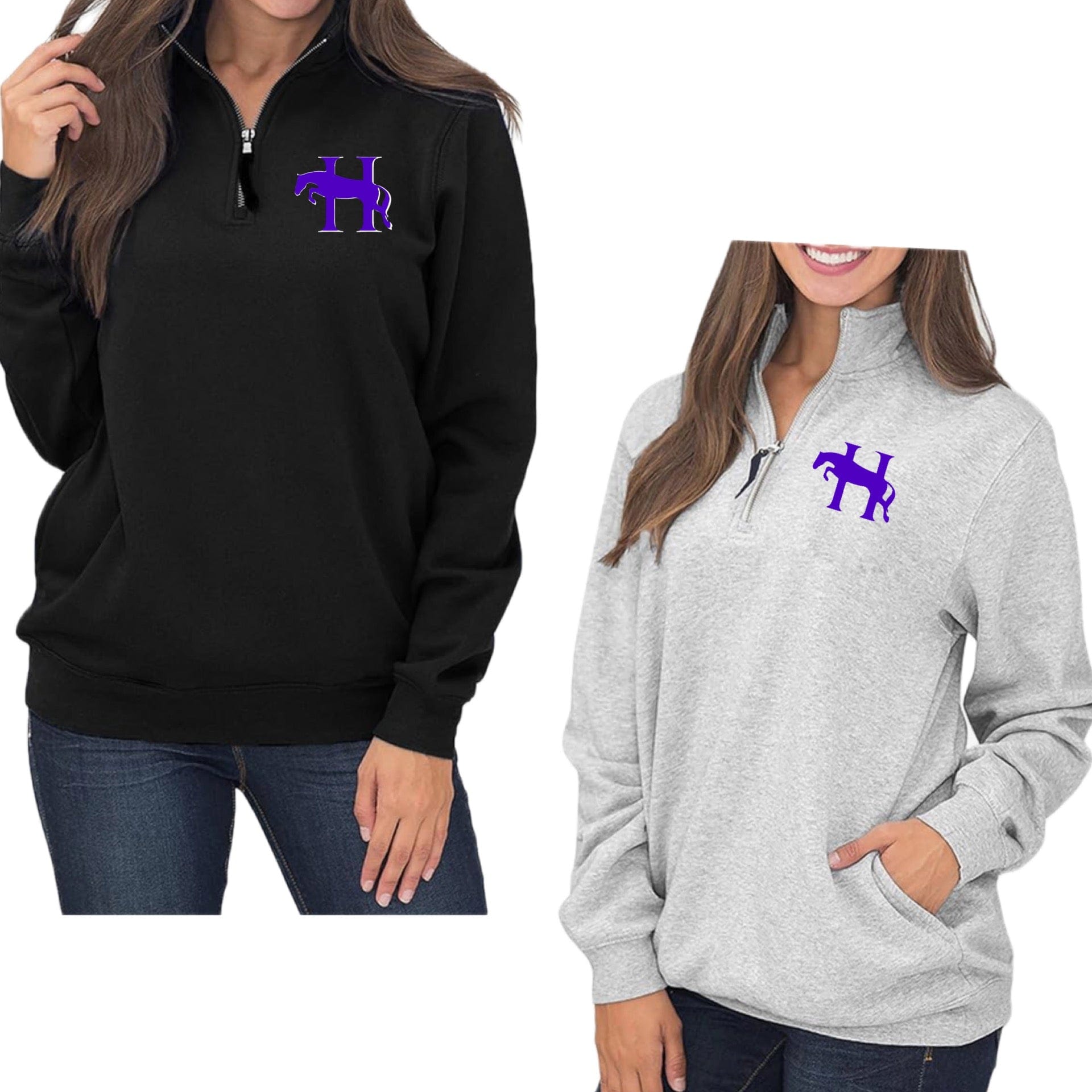 Equestrian Team Apparel Haverhill Farm- 1/4 Zip Pullover equestrian team apparel online tack store mobile tack store custom farm apparel custom show stable clothing equestrian lifestyle horse show clothing riding clothes horses equestrian tack store