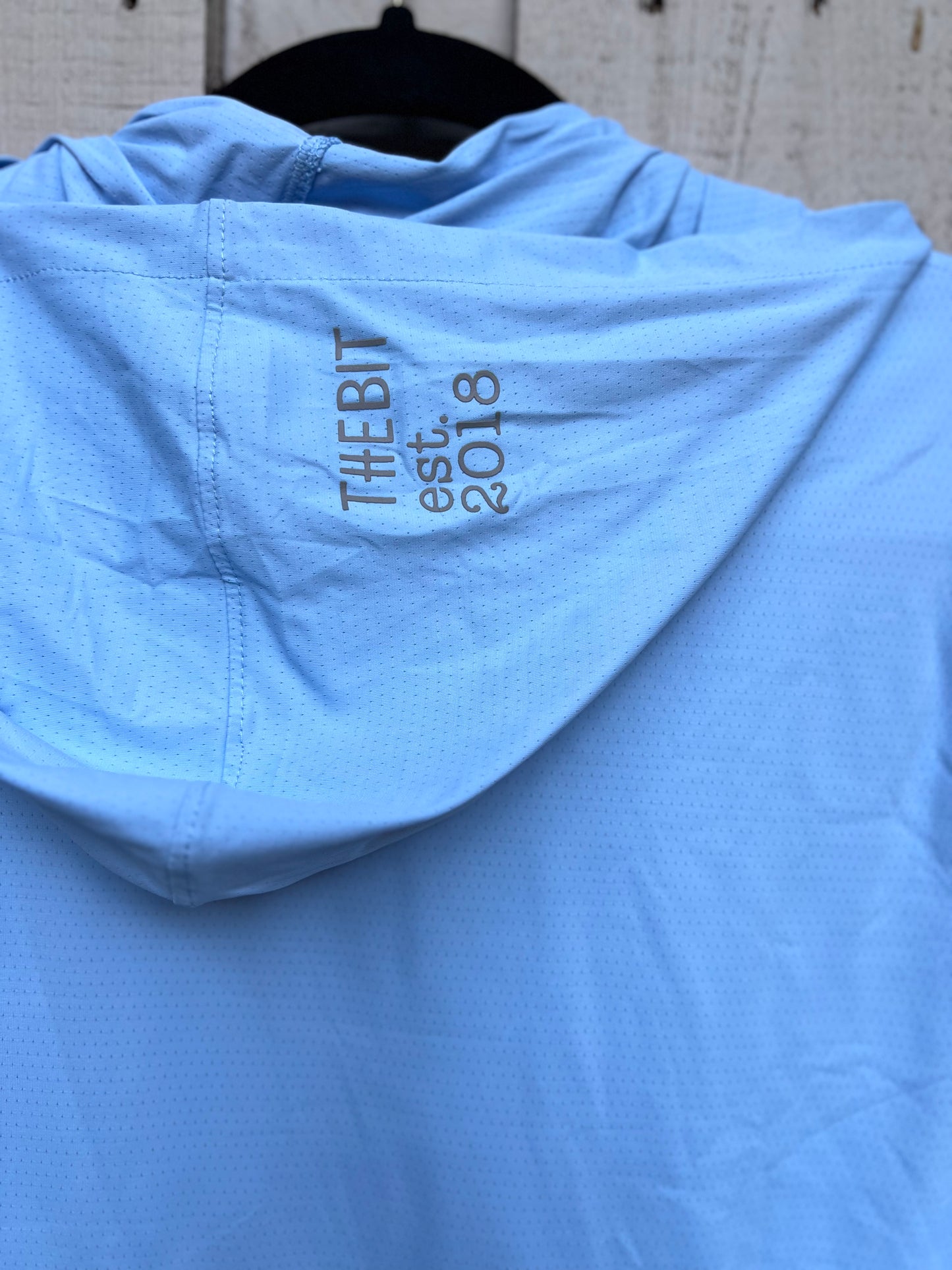 The Bit Equestrian Brand- Long Sleeve Hooded Tech Top (Men's)