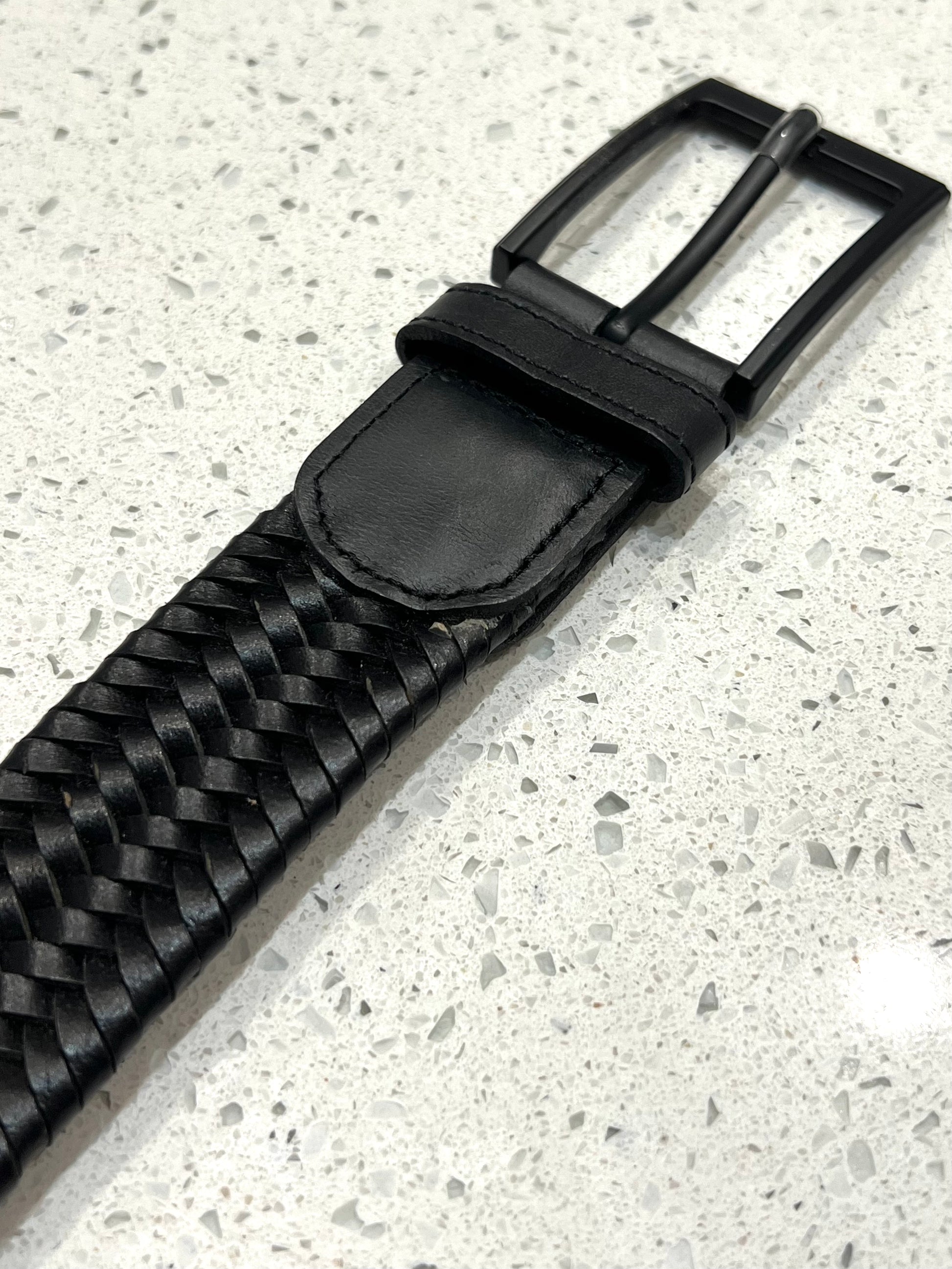 the bit equestrian brand Belt Black / Small The Bit Equestrian Brand- Leather Elastic Belts (Unisex) equestrian team apparel online tack store mobile tack store custom farm apparel custom show stable clothing equestrian lifestyle horse show clothing riding clothes The Bit Equestrian Brand- Leather Elastic Belts (Unisex) horses equestrian tack store