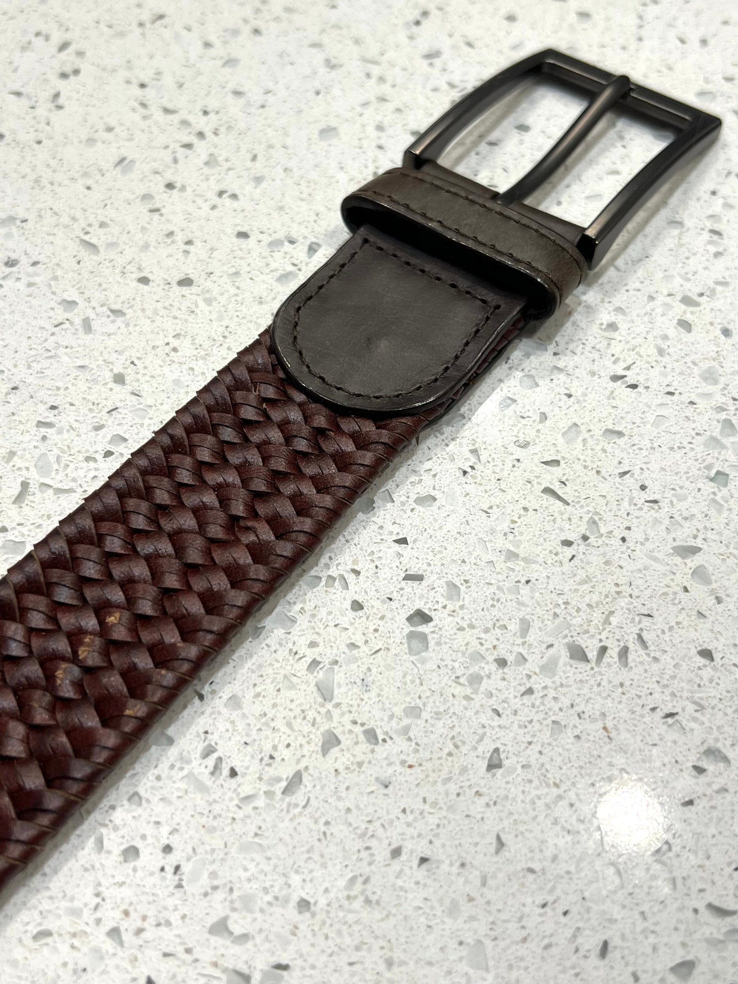 the bit equestrian brand Belt Chocolate / Small The Bit Equestrian Brand- Leather Elastic Belts (Unisex) equestrian team apparel online tack store mobile tack store custom farm apparel custom show stable clothing equestrian lifestyle horse show clothing riding clothes The Bit Equestrian Brand- Leather Elastic Belts (Unisex) horses equestrian tack store