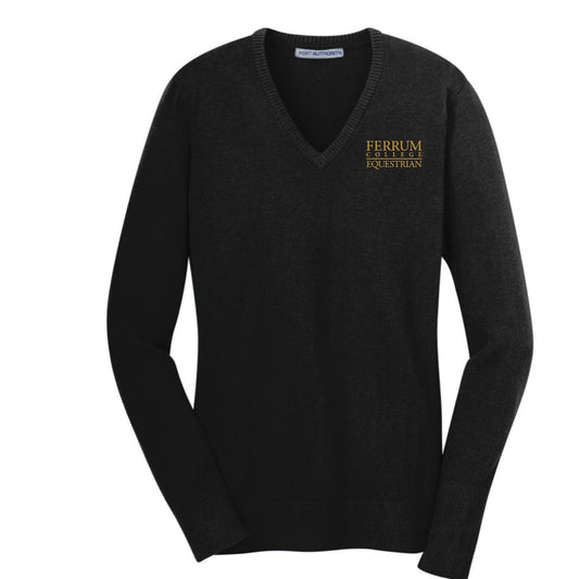 Equestrian Team Apparel Ferrum College Equestrian V Sweater equestrian team apparel online tack store mobile tack store custom farm apparel custom show stable clothing equestrian lifestyle horse show clothing riding clothes horses equestrian tack store