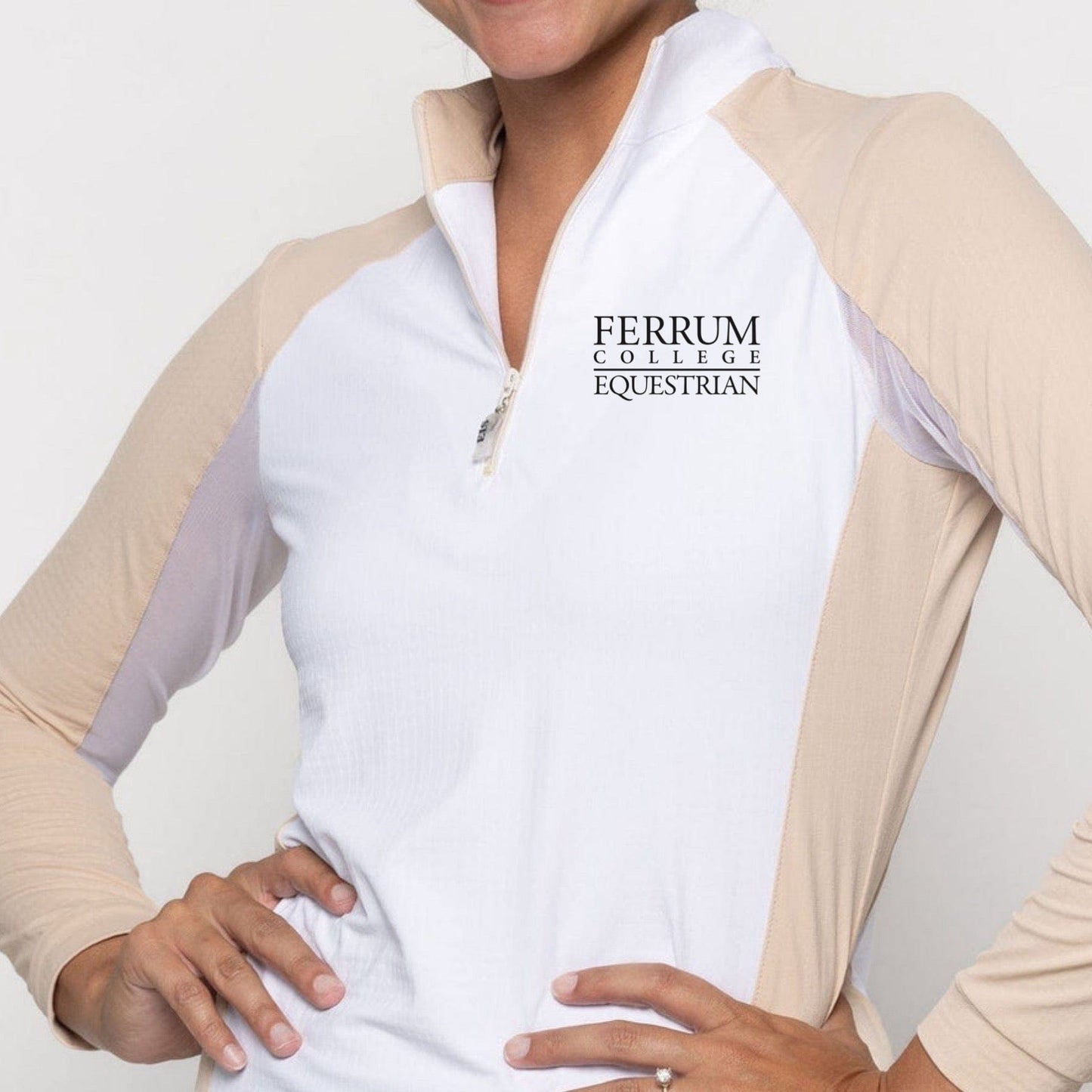 Equestrian Team Apparel Ferrum College Equestrian Sun Shirt equestrian team apparel online tack store mobile tack store custom farm apparel custom show stable clothing equestrian lifestyle horse show clothing riding clothes horses equestrian tack store