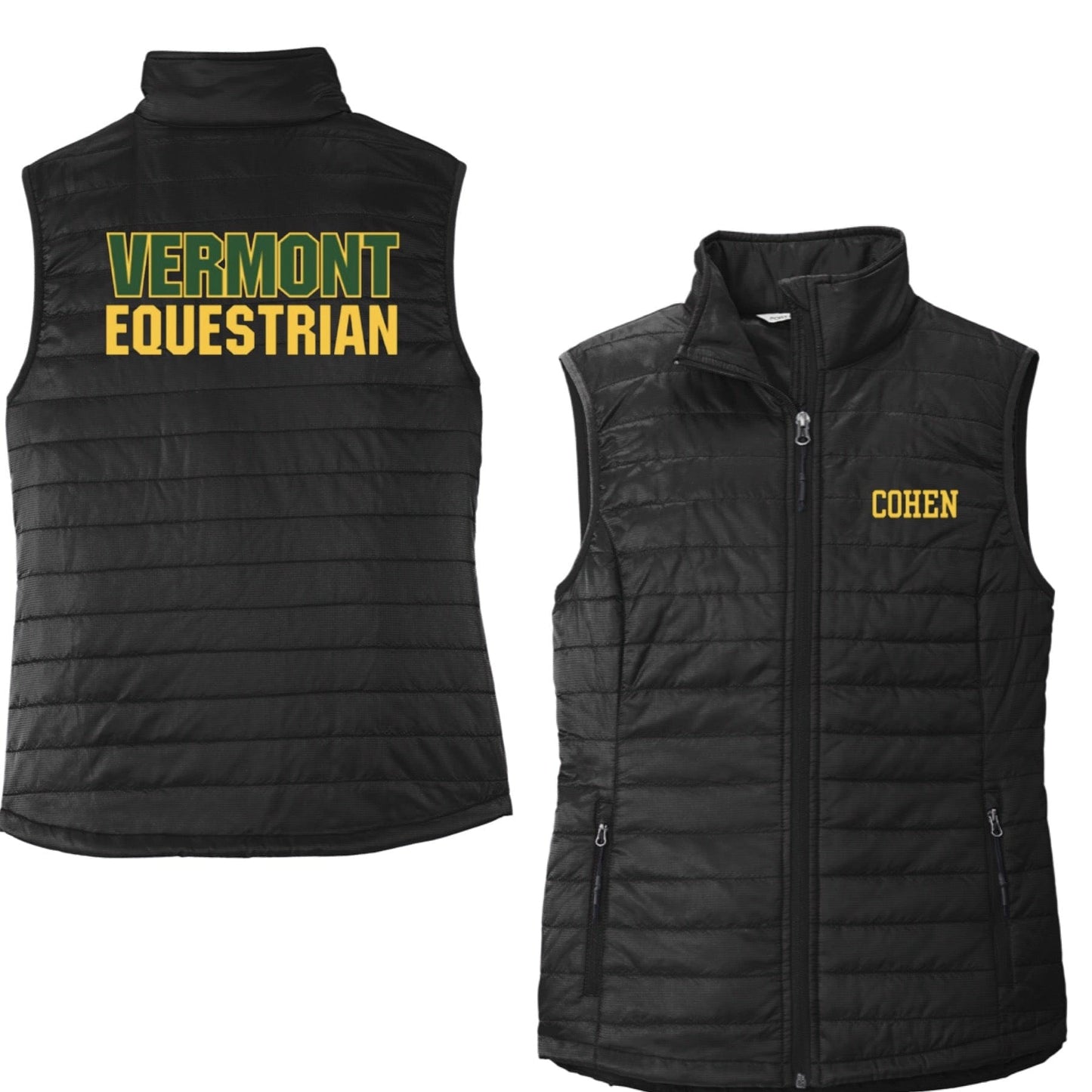 Equestrian Team Apparel Vermont Equestrian Puffy Jacket and Vest equestrian team apparel online tack store mobile tack store custom farm apparel custom show stable clothing equestrian lifestyle horse show clothing riding clothes horses equestrian tack store