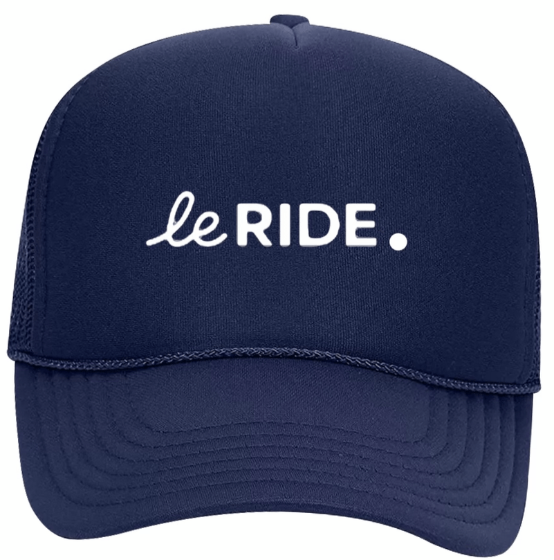Equestrian Team Apparel Hats Le Ride. Trucker Foam Cap Navy equestrian team apparel online tack store mobile tack store custom farm apparel custom show stable clothing equestrian lifestyle horse show clothing riding clothes horses equestrian tack store