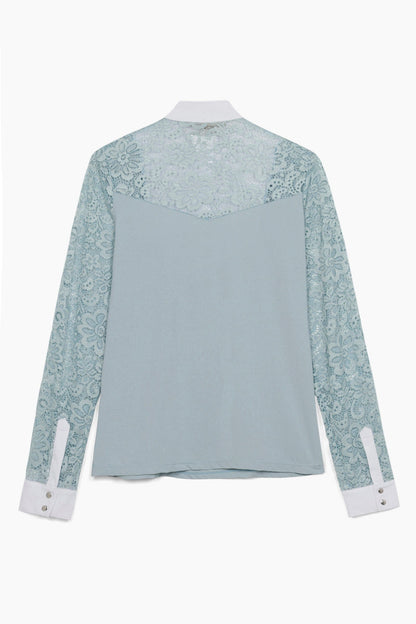 Hannah Childs Show Shirt Hannah Childs- Luna Lace Show Shirt (Long Sleeve) equestrian team apparel online tack store mobile tack store custom farm apparel custom show stable clothing equestrian lifestyle horse show clothing riding clothes Hannah Childs- Luna Lace Show Shirt (Long Sleeve) horses equestrian tack store