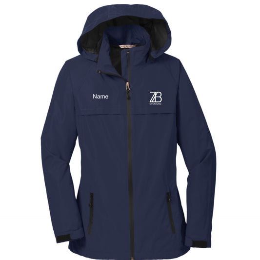 Equestrian Team Apparel Custom Team Shirts ZB Eventing- Raincoat equestrian team apparel online tack store mobile tack store custom farm apparel custom show stable clothing equestrian lifestyle horse show clothing riding clothes ZB Eventing- Raincoat horses equestrian tack store