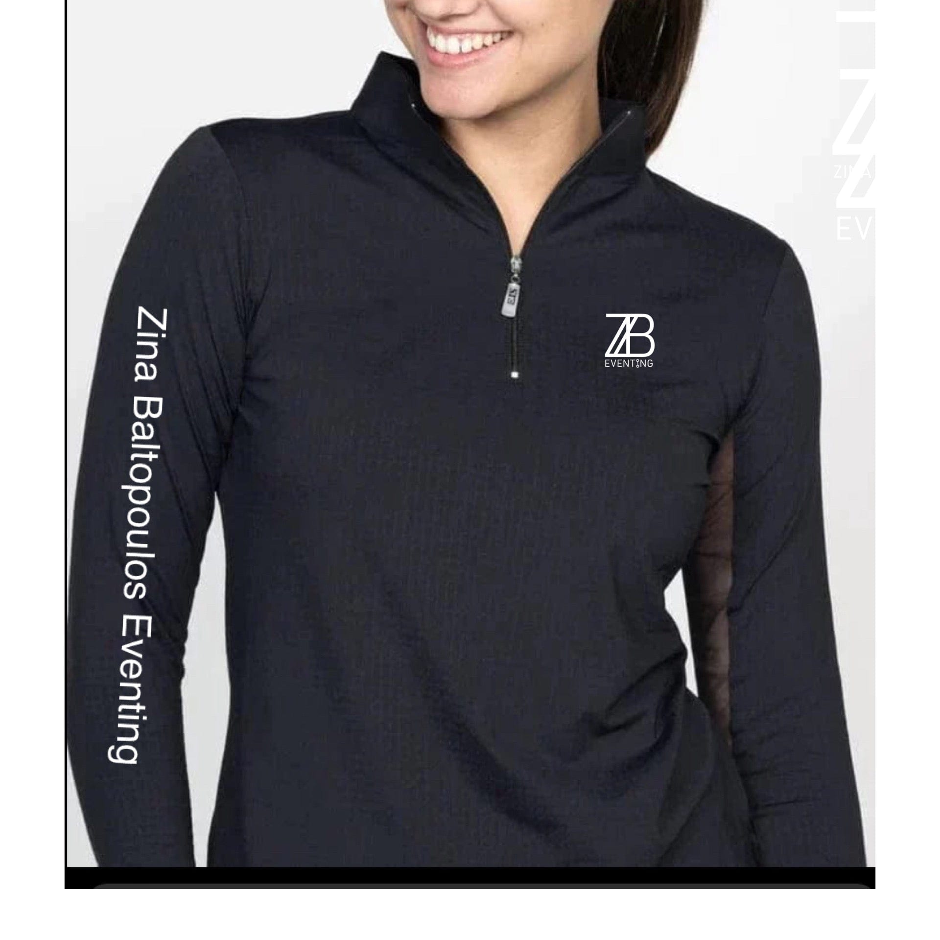 Equestrian Team Apparel Custom Team Shirts ZB Eventing- Sun Shirt equestrian team apparel online tack store mobile tack store custom farm apparel custom show stable clothing equestrian lifestyle horse show clothing riding clothes ZB Eventing- Sun Shirt horses equestrian tack store