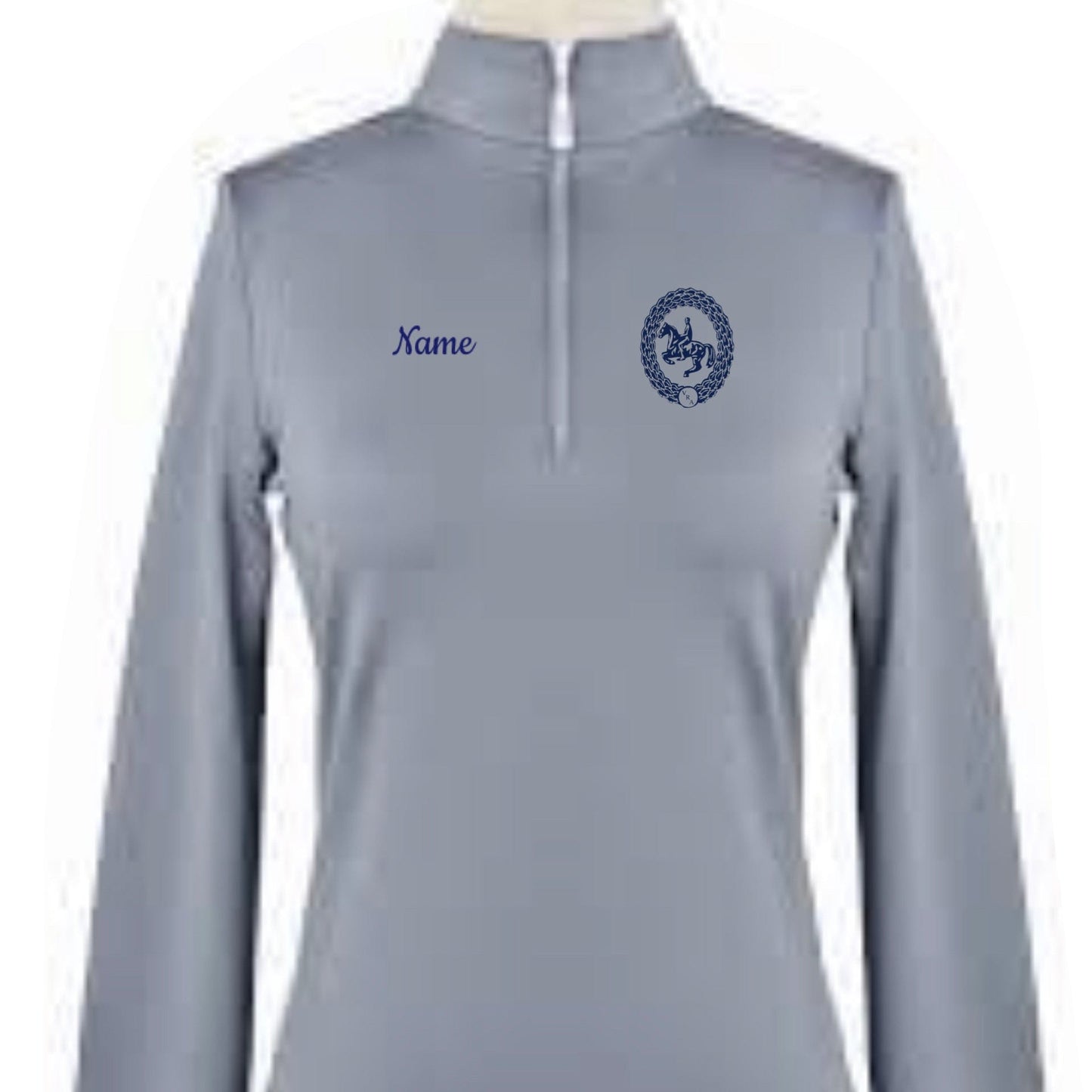 Equestrian Team Apparel Gray / Youth Vogt Riding Academy- Sun Shirts equestrian team apparel online tack store mobile tack store custom farm apparel custom show stable clothing equestrian lifestyle horse show clothing riding clothes Vogt Riding Academy- Sun Shirts horses equestrian tack store