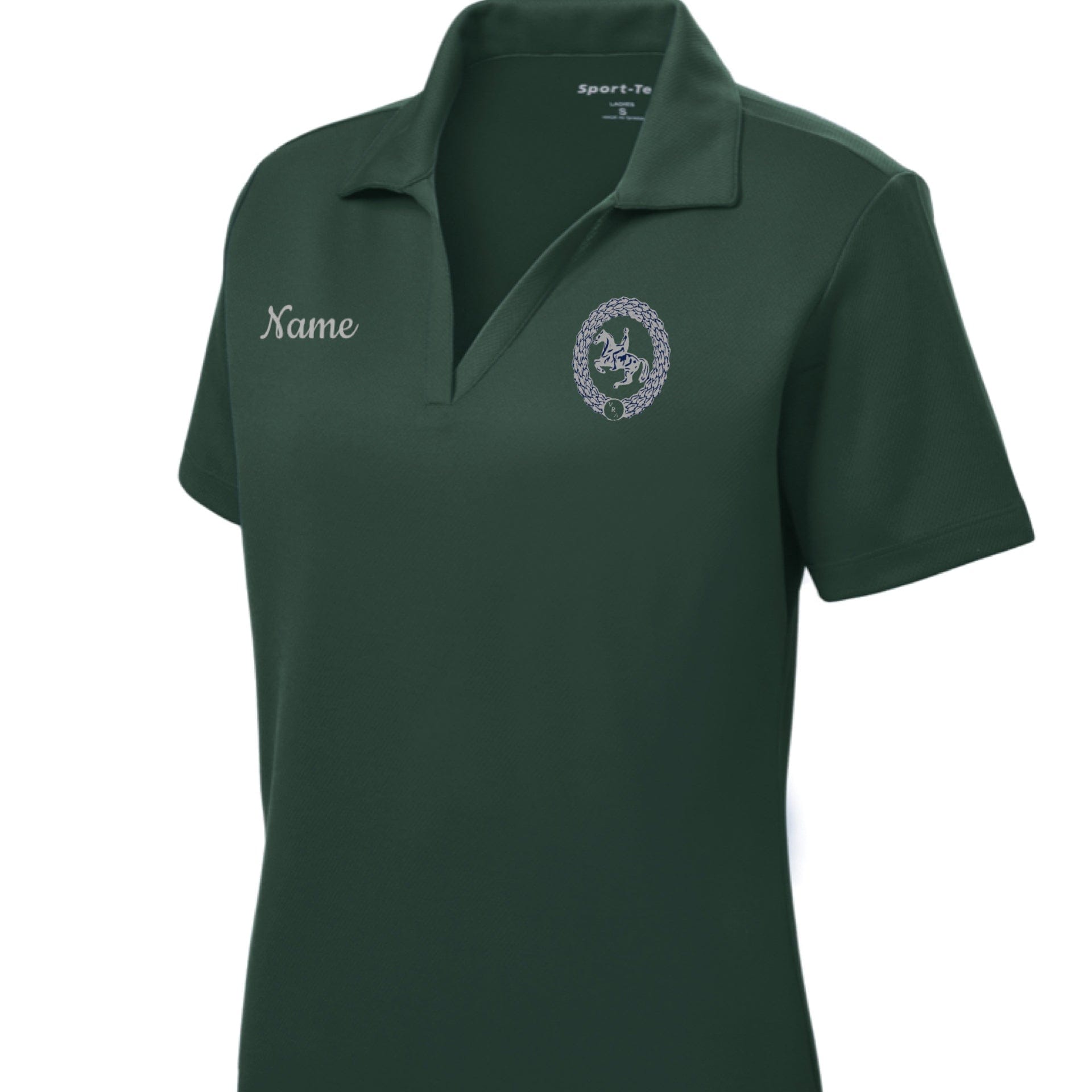 Equestrian Team Apparel Green / XS / Youth Vogt Riding Academy- Polo Shirts equestrian team apparel online tack store mobile tack store custom farm apparel custom show stable clothing equestrian lifestyle horse show clothing riding clothes Vogt Riding Academy- Polo Shirts horses equestrian tack store