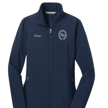 Equestrian Team Apparel Navy / XS / Youth Vogt Riding Academy- Shell Jacket equestrian team apparel online tack store mobile tack store custom farm apparel custom show stable clothing equestrian lifestyle horse show clothing riding clothes Vogt Riding Academy- Shell Jacket horses equestrian tack store