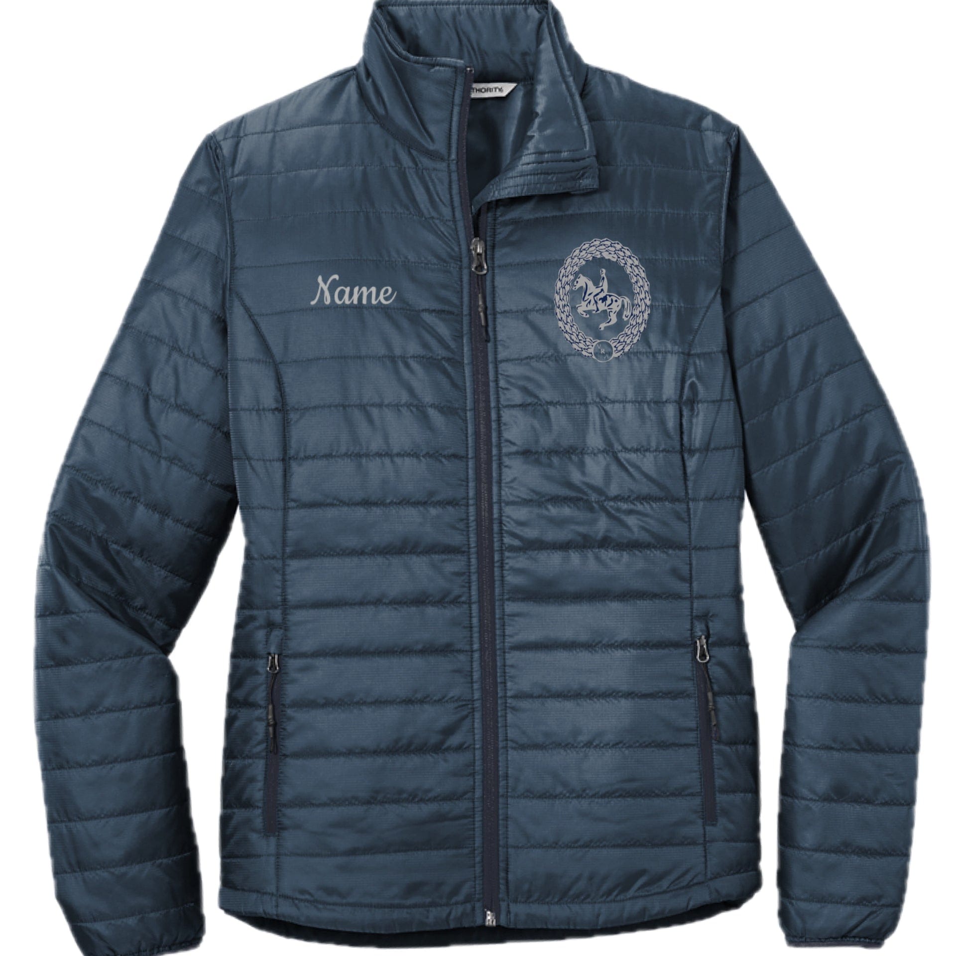 Equestrian Team Apparel XS / Youth Vogt Riding Academy- Puffy Jacket equestrian team apparel online tack store mobile tack store custom farm apparel custom show stable clothing equestrian lifestyle horse show clothing riding clothes Vogt Riding Academy- Puffy Jacket horses equestrian tack store